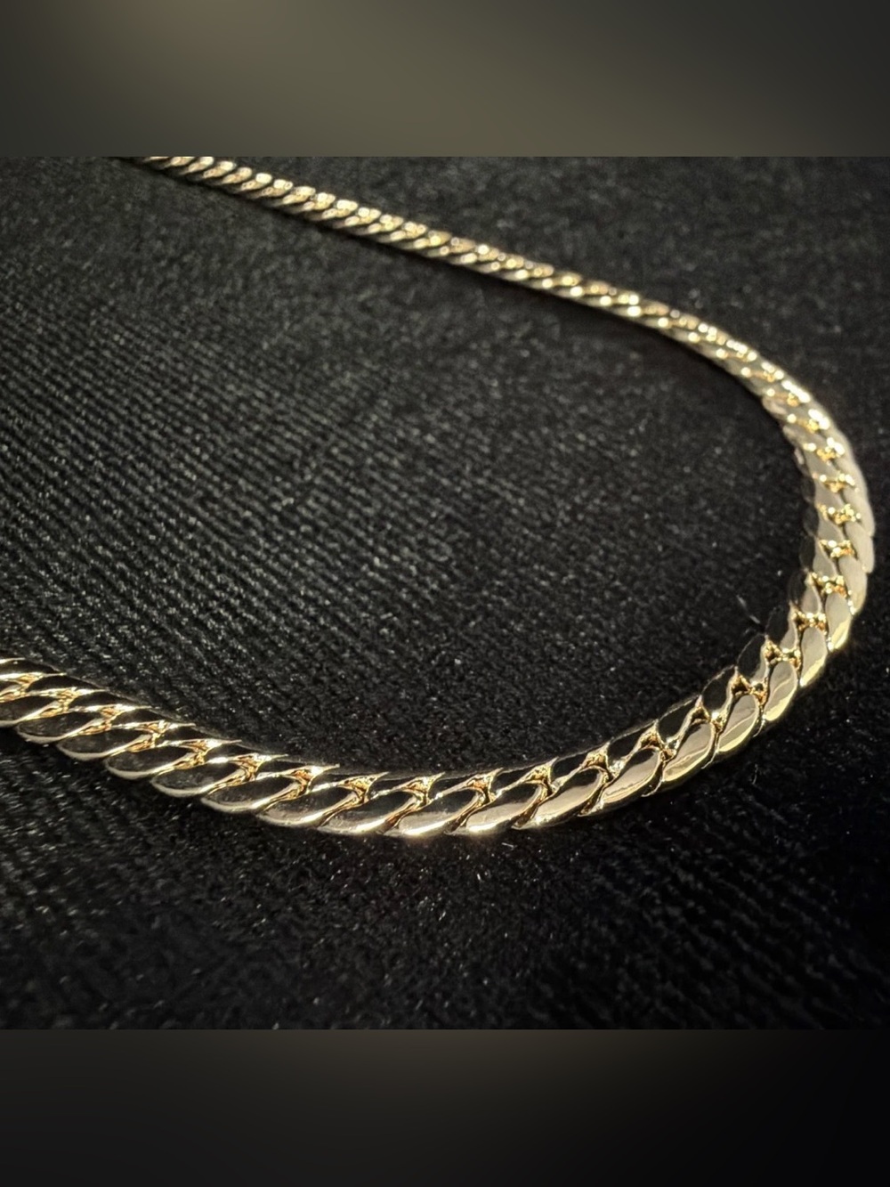 Miami Cuban 30in 4.5MM 14K Gold filled Stamped necklace w/Box Lock. BRAND NEW.